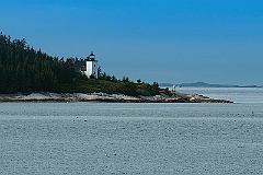 Deer Island Thorofare Light as Sun Breaks Through Mist